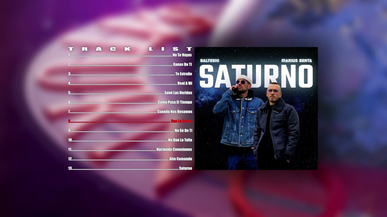 Cae La Noche - Balteshi, Marius Benta (Audio) SATURNO🪐