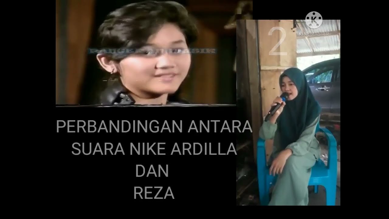 PERBANDINGAN ANTARA SUARA ALM. NIKE ARDILLA DAN REZA ASAL JENEPONTO