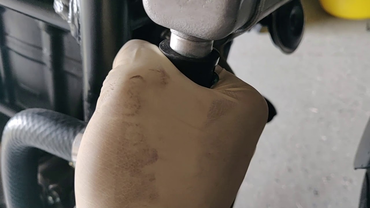 CBR300R Spark Plug Check, Coolant flush, and Exhaust Removal