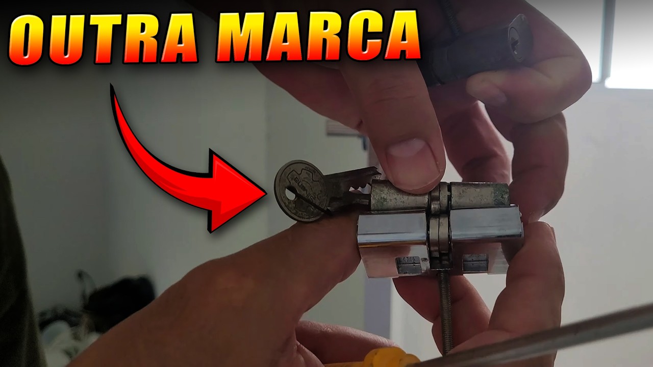 Tem como MUDAR o MIOLO da fechadura por outra MARCA ou MODELO?