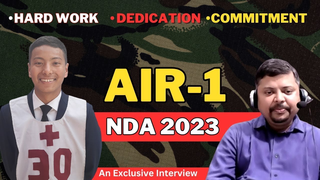 Exclusive Interview: Meet Rank 1 NDA 2023 Topper- Shivraj Singh Pachhai