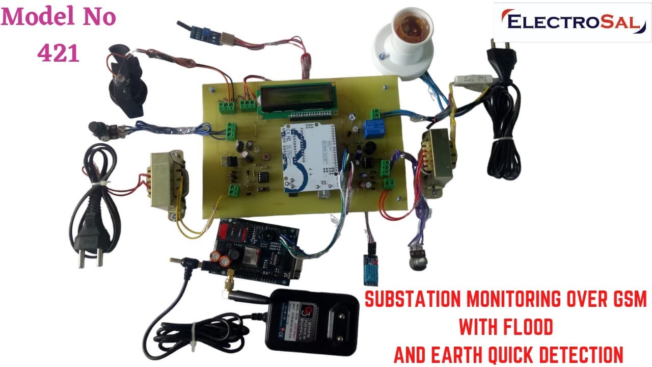 SUBSTATION MONITORING WITH CONTROLLING BASED ON FLOOD  , EARTH QUAKE DETECTION AND OTHER PARAMETERS