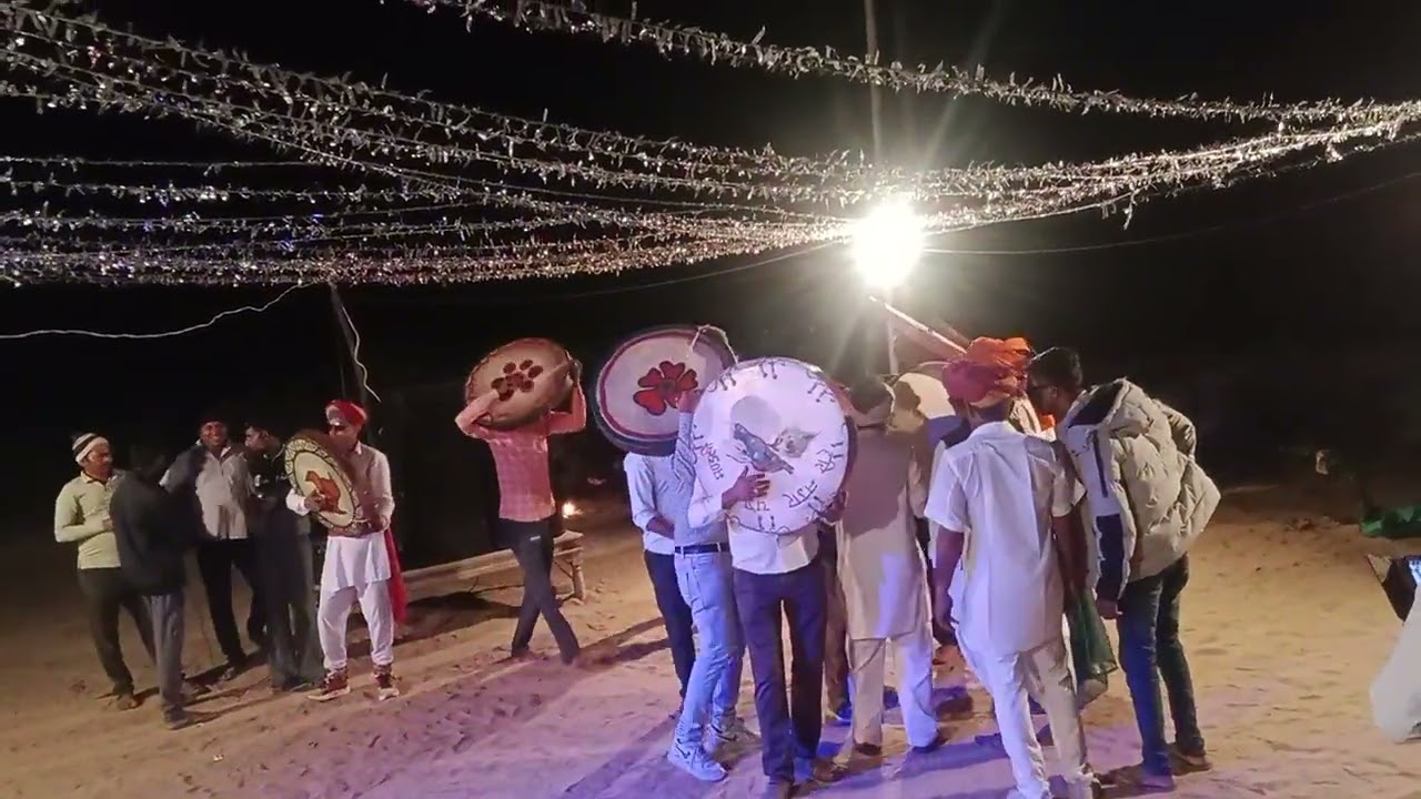 Chang or bansuri pr dhamal harinagar Chang mandli 