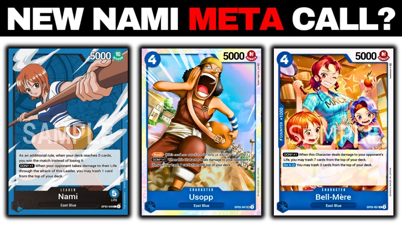 Rush Usopp + Bell Mere + Zeff FTW!? Don't Let Me Hit You! | Blue Nami Mill | OP09 | OPTCG Sim