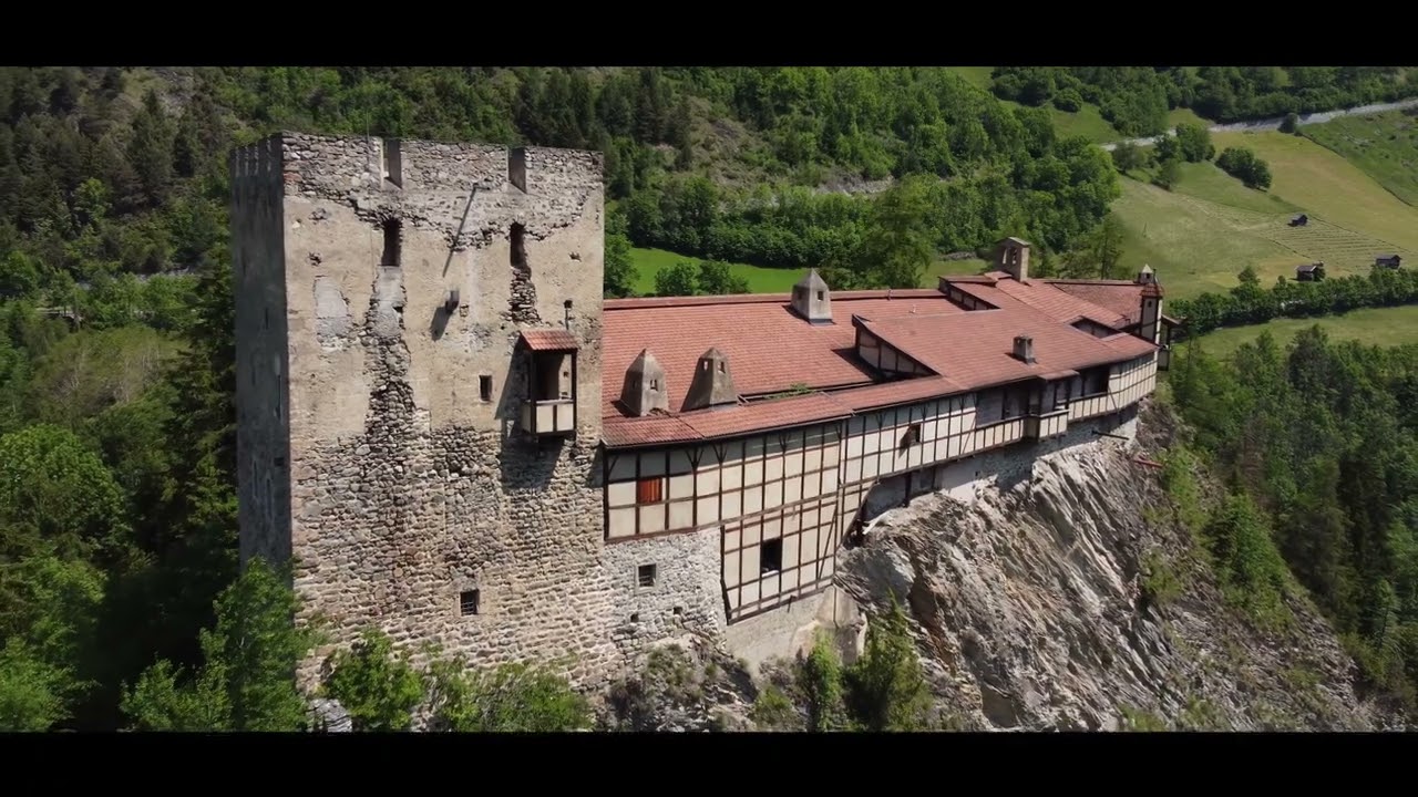 Burg Berneck | Kauns - Tirol | Oostenrijk | Österreich | #djimini2  (4K) | Cinematic Drone View