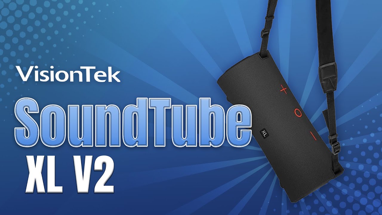 VisionTek SoundTube XL V2 - REVIEW (VTK Audio XL Bluetooth Speaker)