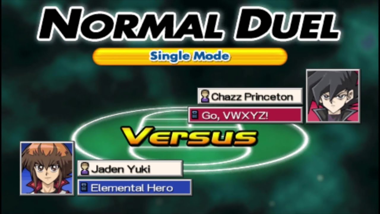 Yu-Gi-Oh! GX Tag Force 2 - Jaden Yuki vs Chazz Princeton