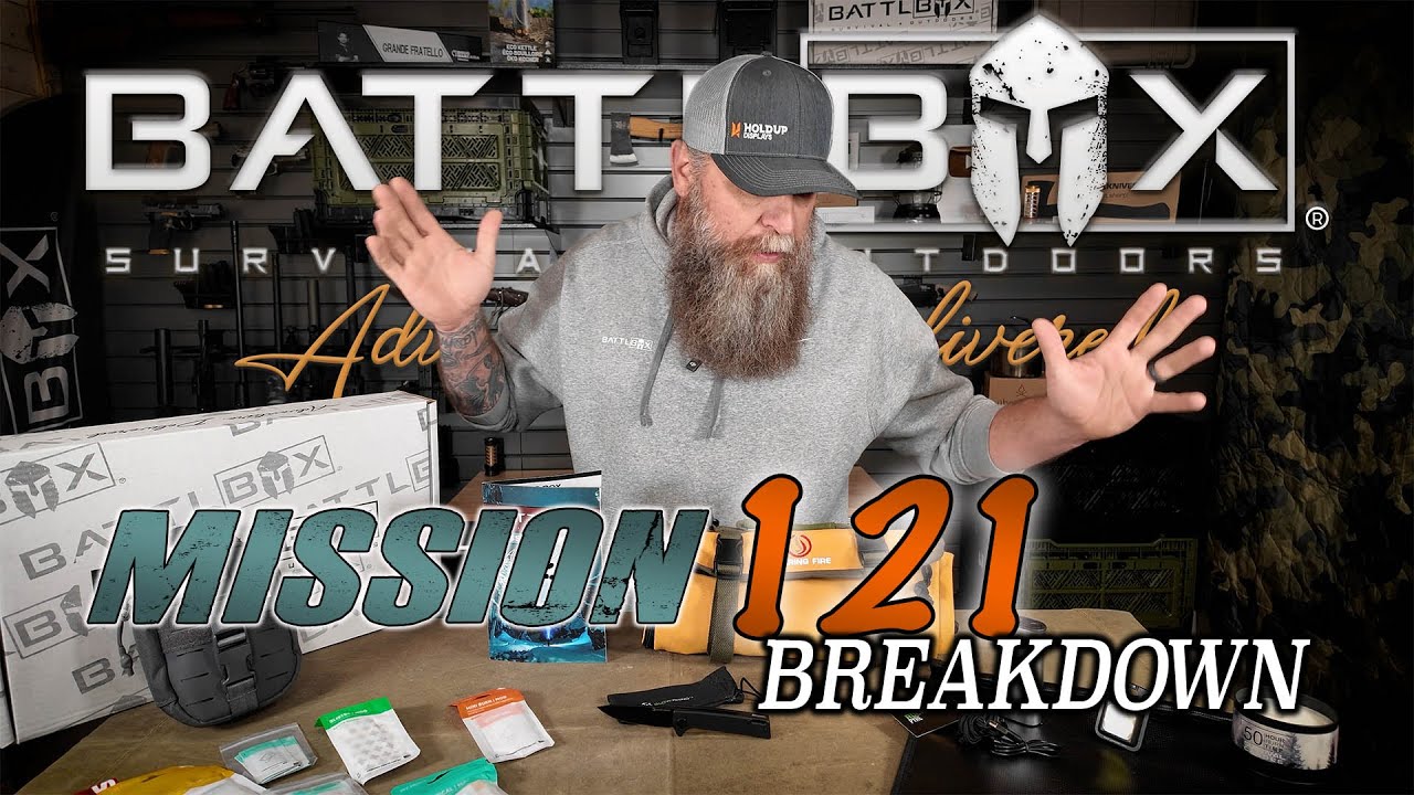 UNBOXING MISSION 121 OF BATTLBOX