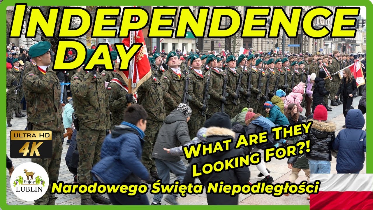 Poland Independence Day 2025 | Narodowego Święta Niepodległości. Events in Lublin, Mural, Wreaths.