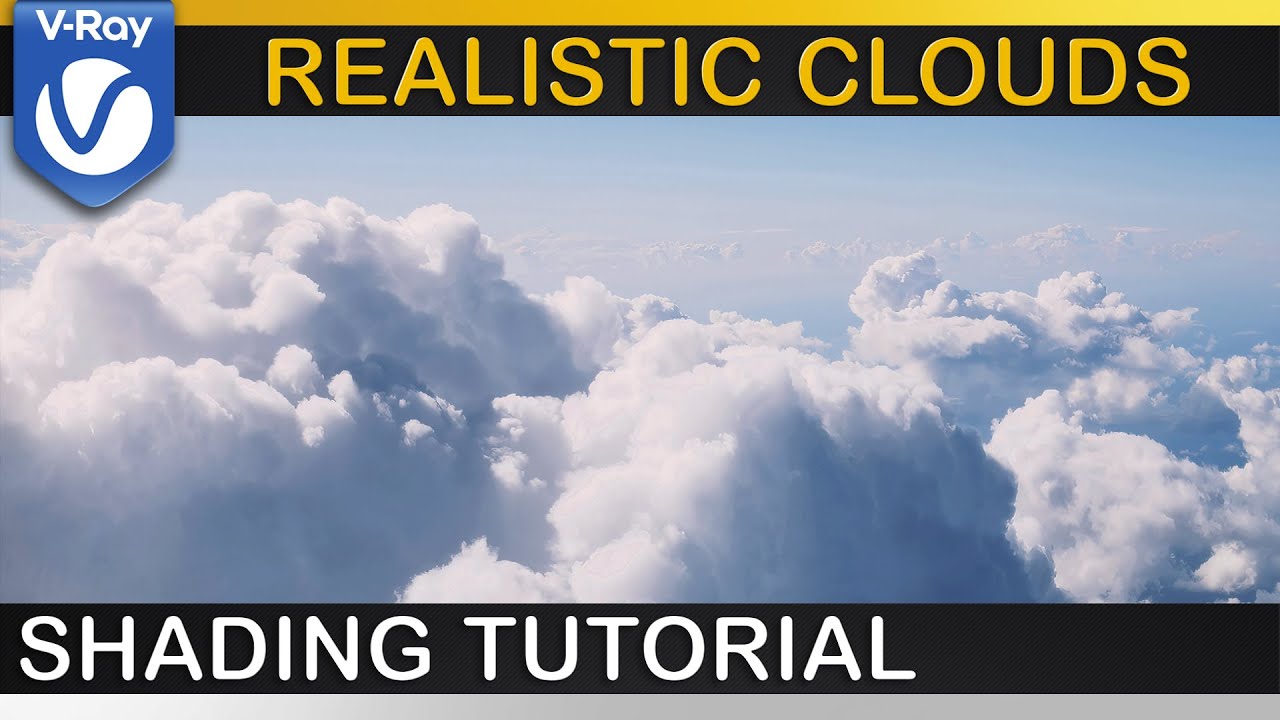 V-Ray | REALISTIC Cloud Rendering Tutorial