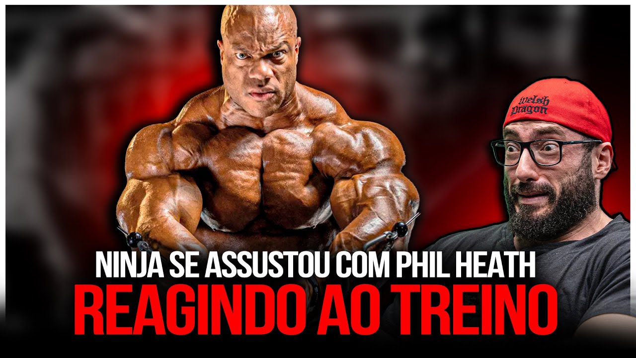 APRENDA TUDO SOBRE O TREINO DE BRAÇO DO PHIL HEATH! | * react ninja*