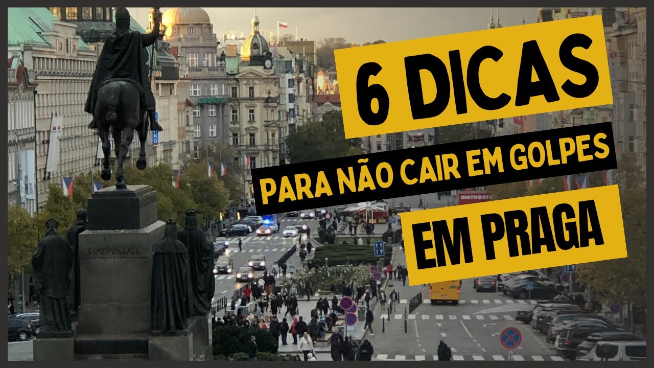6 cuidados que você deve ter para NÃO passar POR PROBLEMAS em Praga. O último parece INSIGNIFICANTE