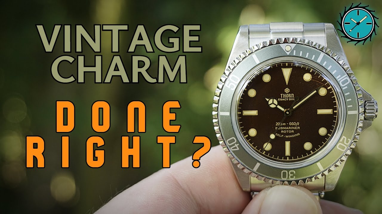 A very cool and affordable vintage Sub Homage [Thorn T023 Review]