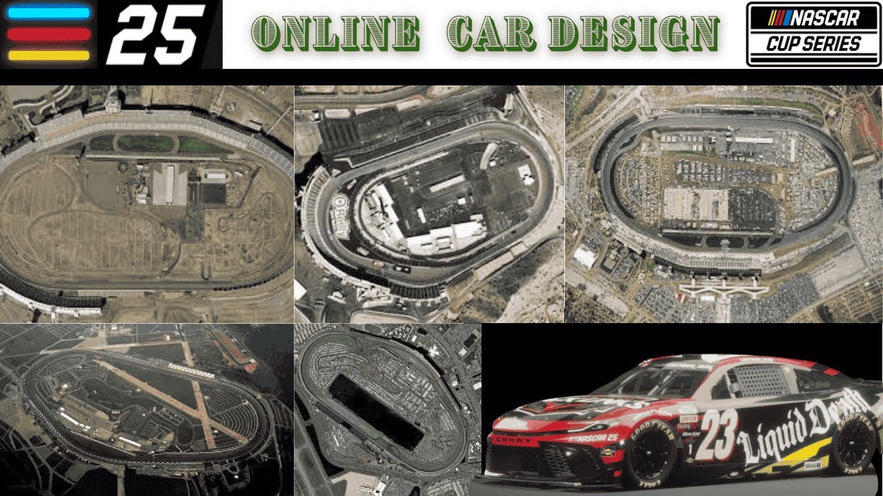 NASCAR 25 Online Car Design