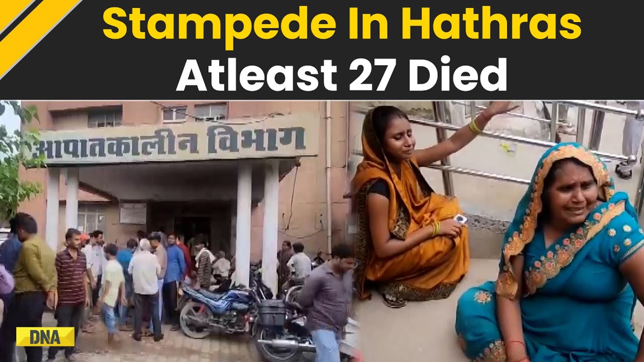 Hathras Stampede Updates: Stampede At Bhole Baba Satsang In Hathras Claims 27 Lives I Uttar Pradesh