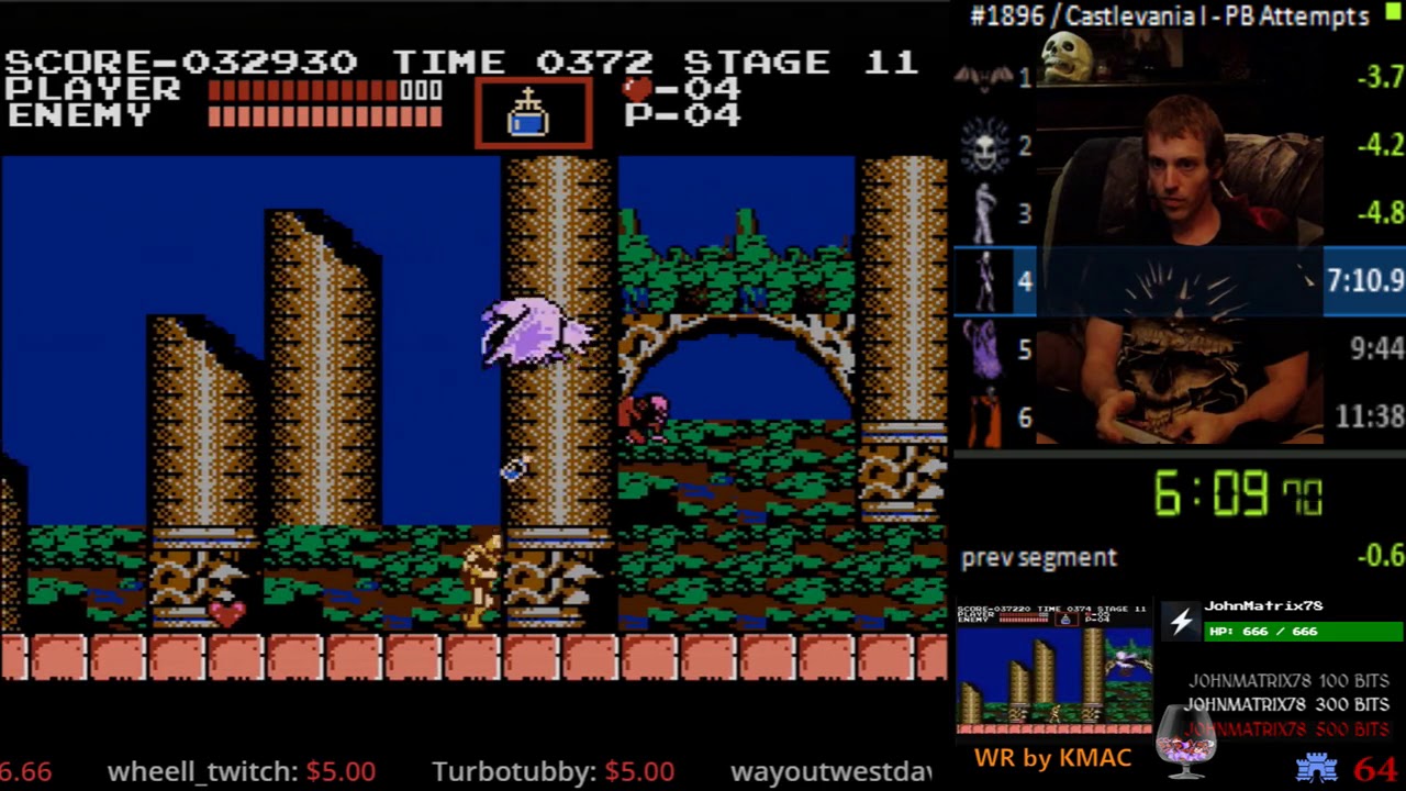 Castlevania 1 in 11:34.2