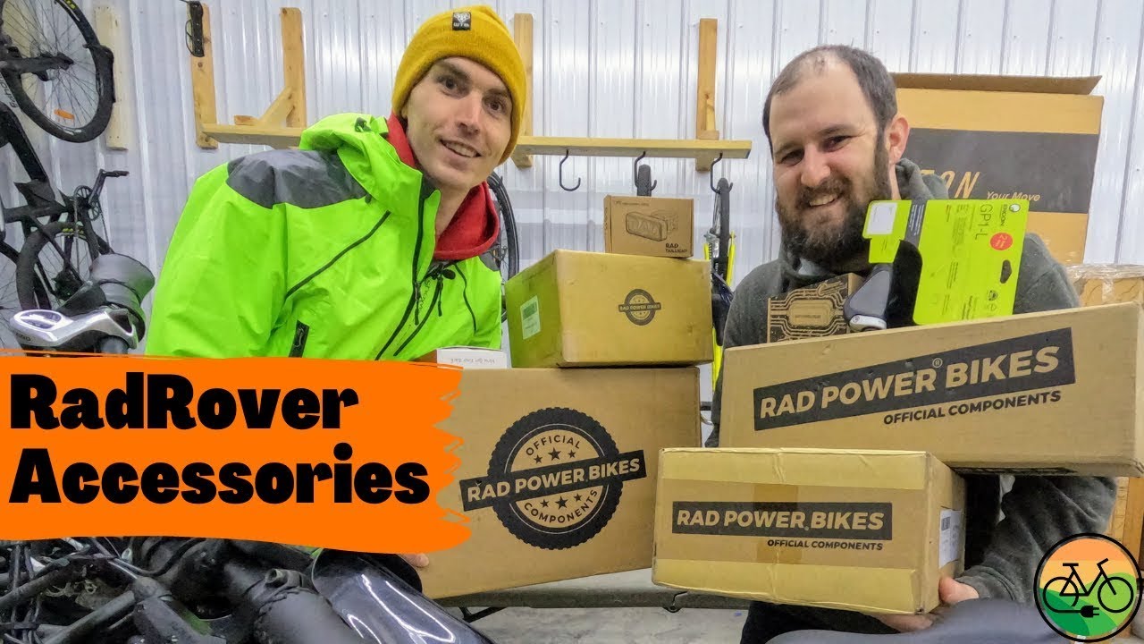 RadRover 6 Plus Accessories FULL List - Mirrors, saddle, racks, phone holder, and more!