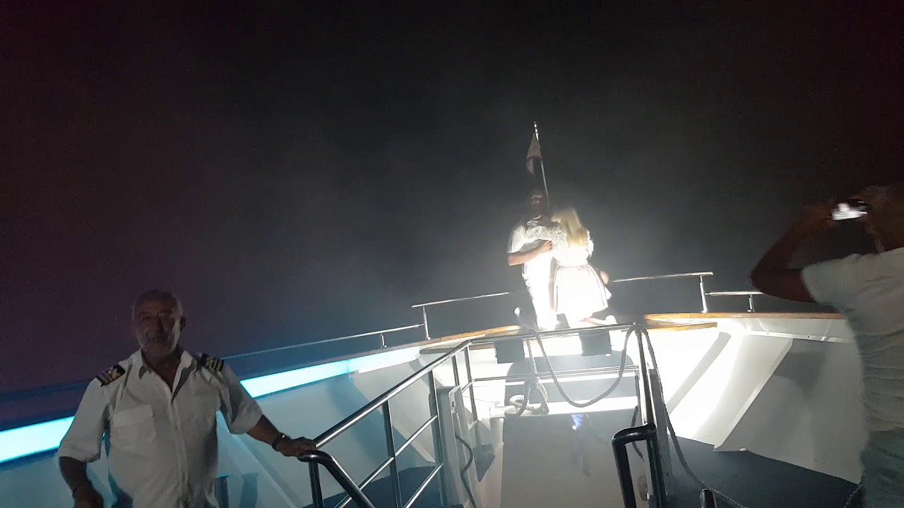 Nidri Lefkada Party White on Macedonia Palace. Fireworks!