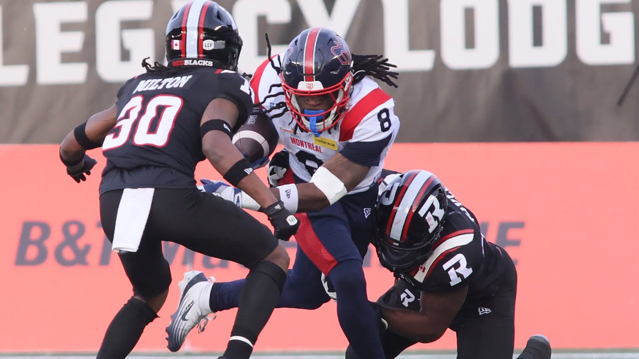 CFL 2025 Recap: Montreal @ Ottawa - Week 20
