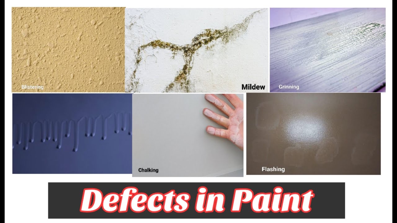 PAINT DEFECTS I पेंट में कौन कौन से defect होते है I पेंट के defects को कैसे रोकें I #paint #defect