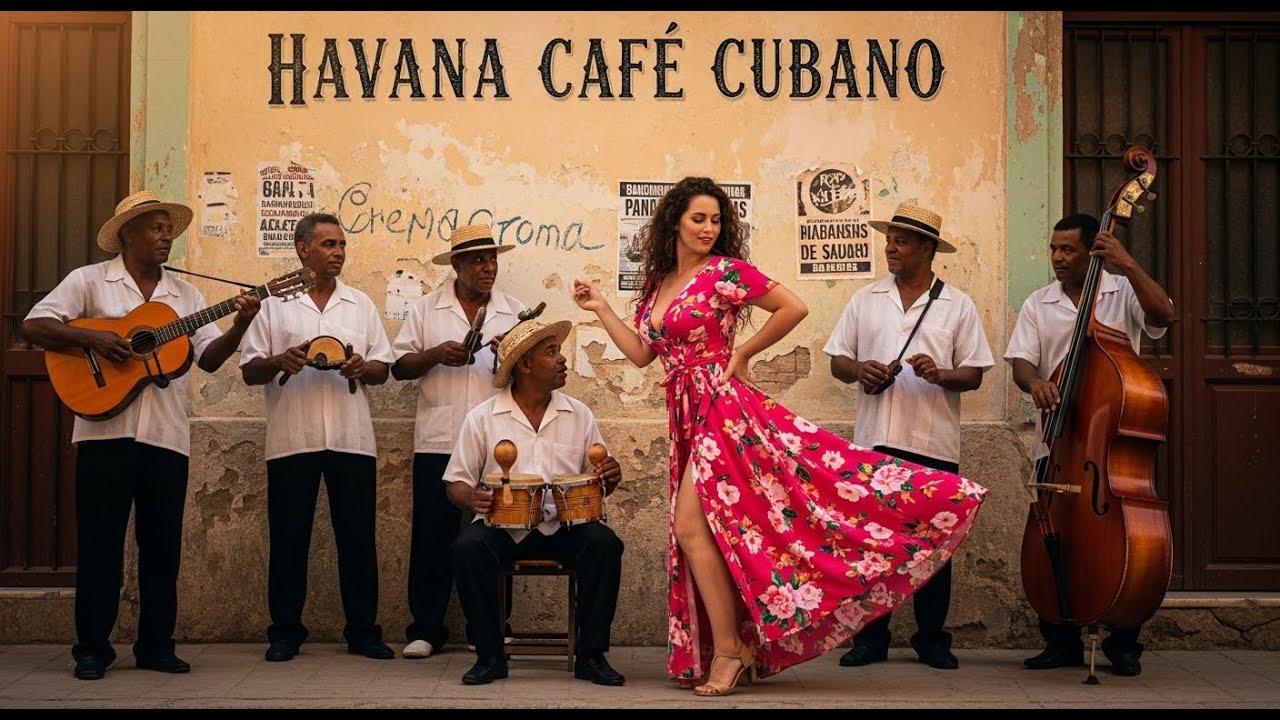 Café Cubano Music 🎷: Old Havana Charm & Vintage Café Jazz Flow • mix69