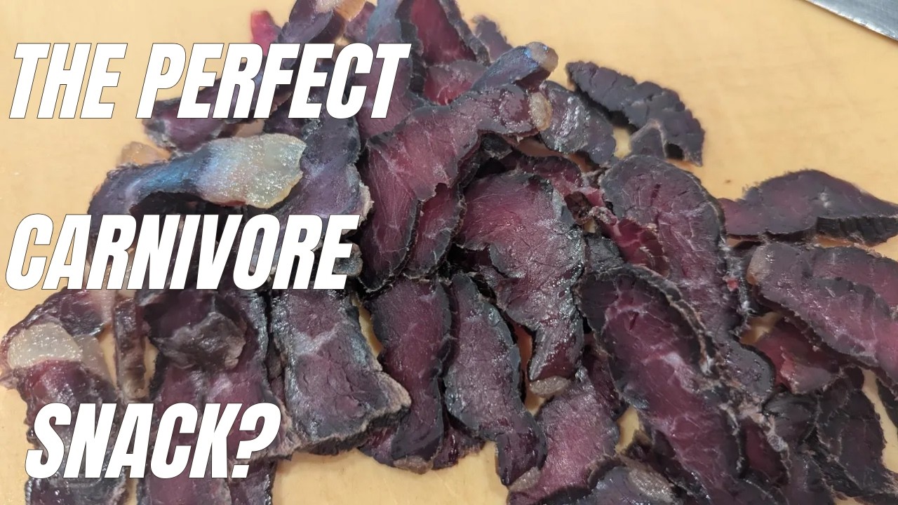 How to Make Air Dried Steak (Biltong) | Perfect Carnivore Diet Snack