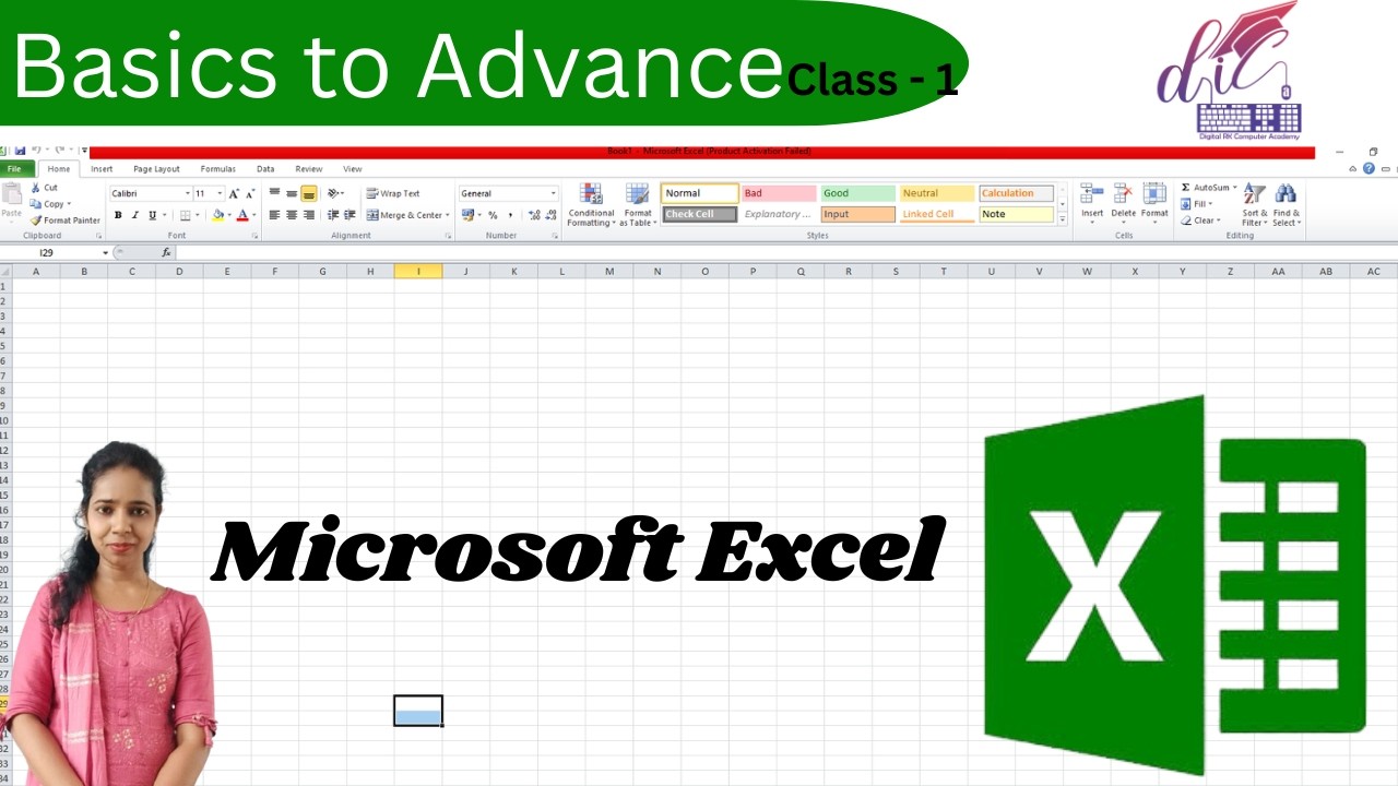 MS Excel Full Tutorial for CCC & O Level | Excel Complete Course in Hindi | Excel Basics to Advanced
