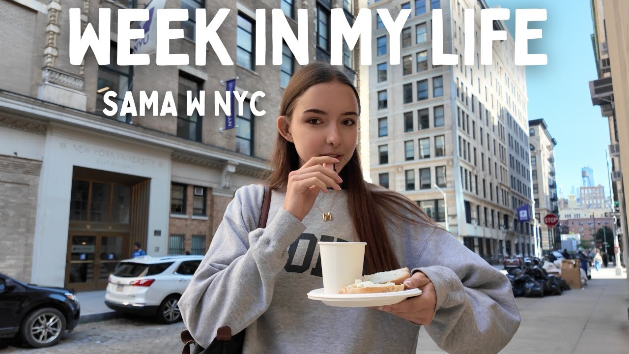 VLOG🇺🇸| nowa praca, moje przedmioty na studiach i życie w akademiku✨