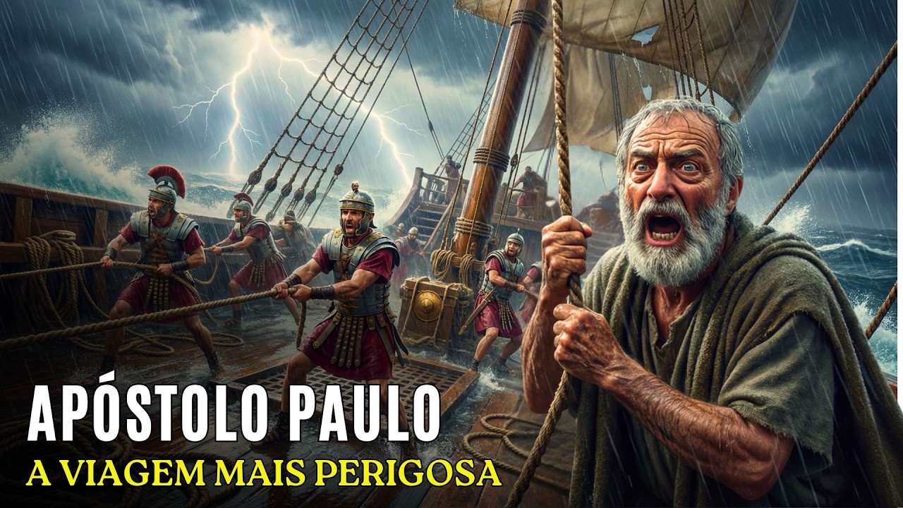 Como Era Viajar Pelos Mares no Tempo do APÓSTOLO PAULO? (Os Perigos Reais)