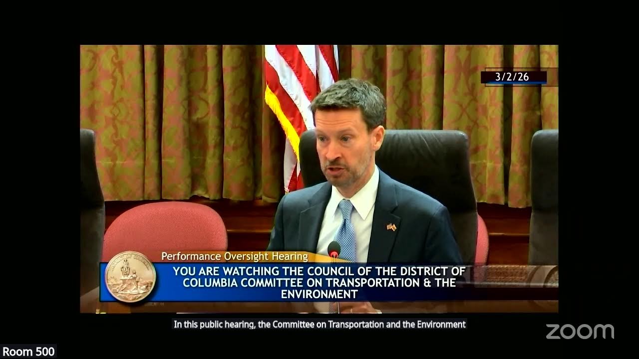 T&E Performance Oversight Hearing: DC Water