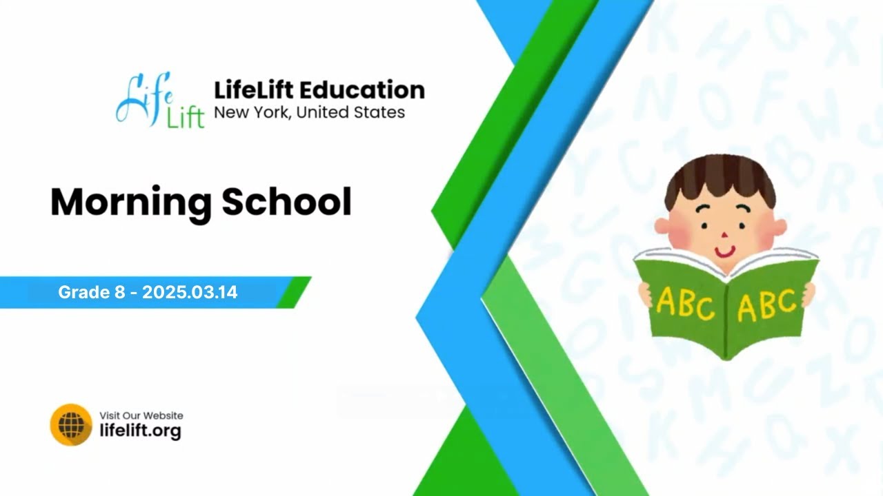 Feb 20, 2025 - "Morning School" - Grade 7  Lessons by  Dylan Herath