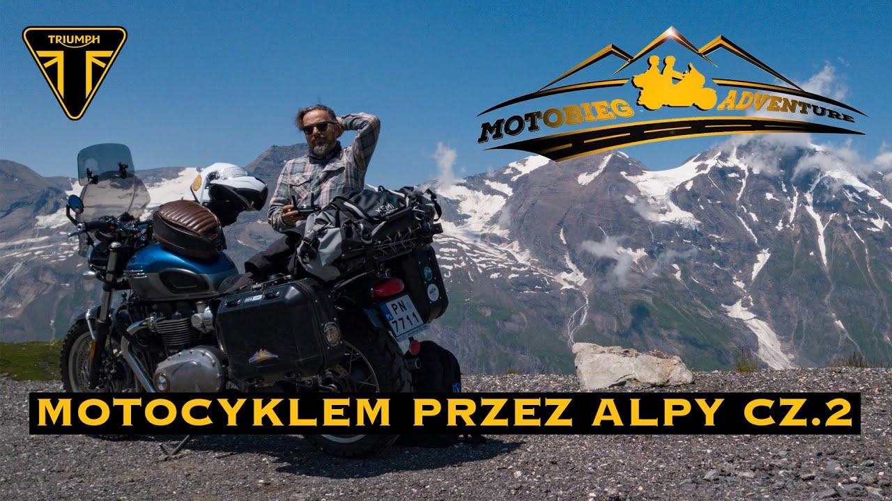 Motocyklem Przez Alpy cz.2 I Bonneville T120
