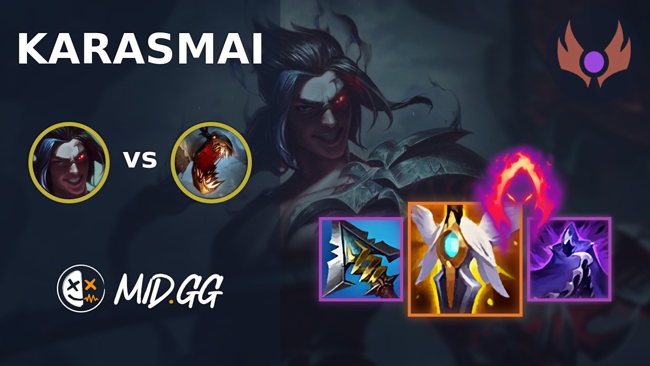 MID.GG: [KarasMai] Кейн в лесу против Фиддлстикса | Мастер Северной Америки | Сезон LOL 2026