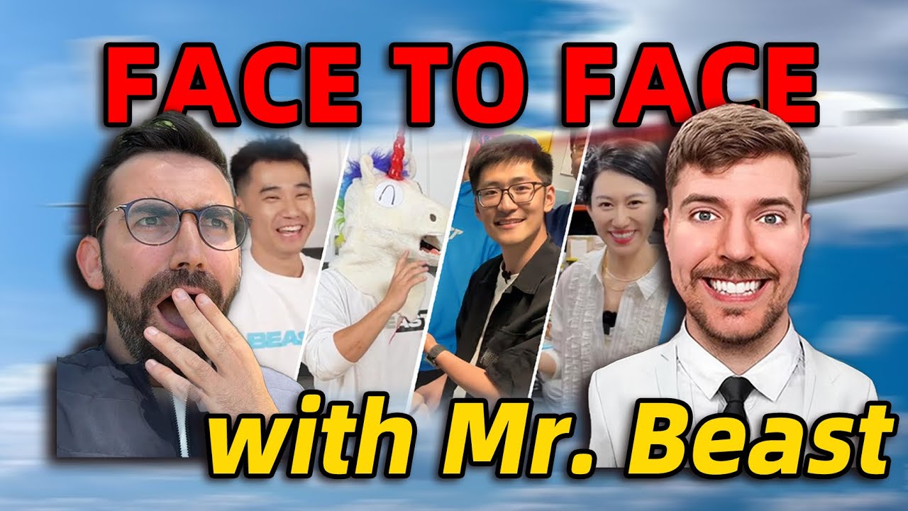 Chinese Top Creators Visit Mr. Beast—Too Shocked to React!