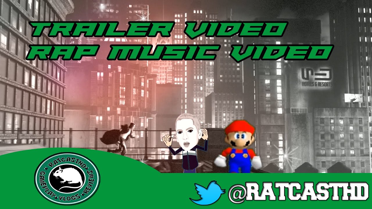 RatcastHD Trailer ( Rap Music Video) Ft GryBeats & Cartoon Eminem