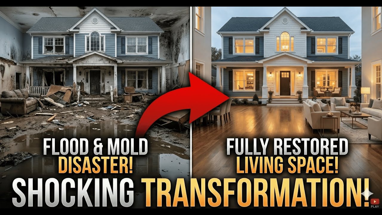 House Restoration | Flood-Damaged Home Full Renovation From Mold to Fully Restored Living Space