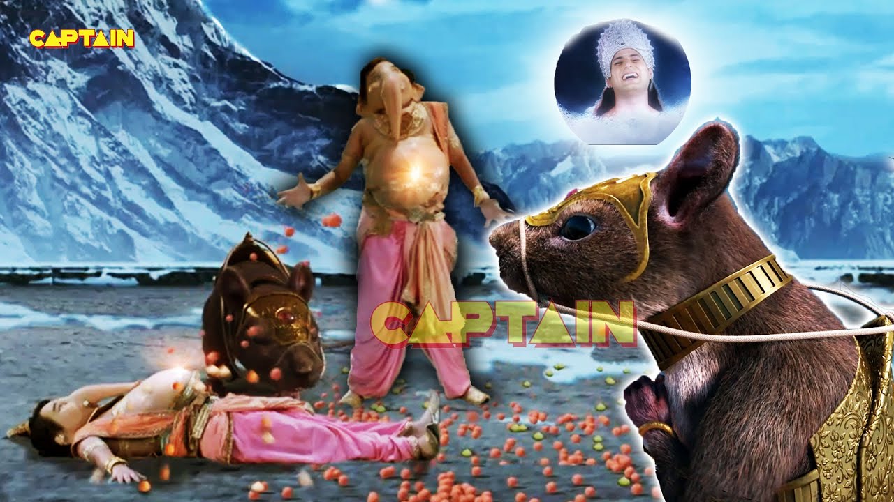 देखिये क्या हुआ जब मूषक महाराज का फट गया पेट | Mata Ki Shakti | #serial #drama