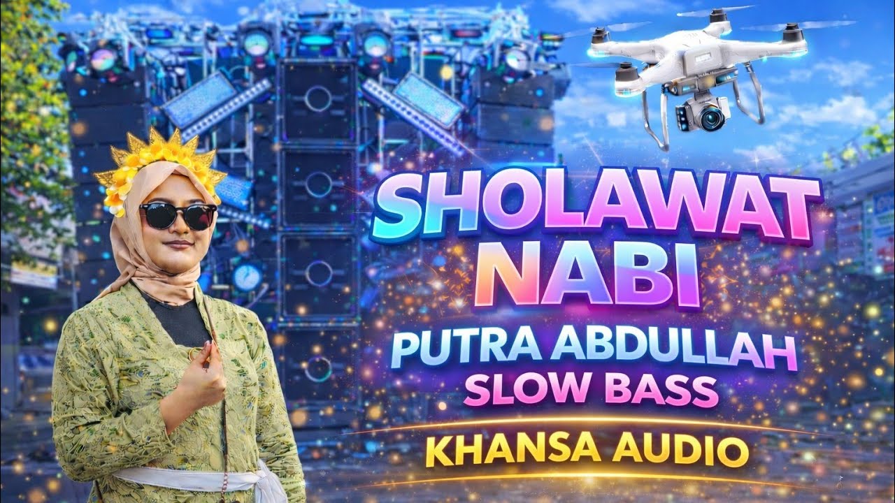 🔥 DJ SHOLAWAT NABI PUTRA ABDULLAH‼️ Slow Bass Bikin Merinding 🎧 | KHANSA AUDIO