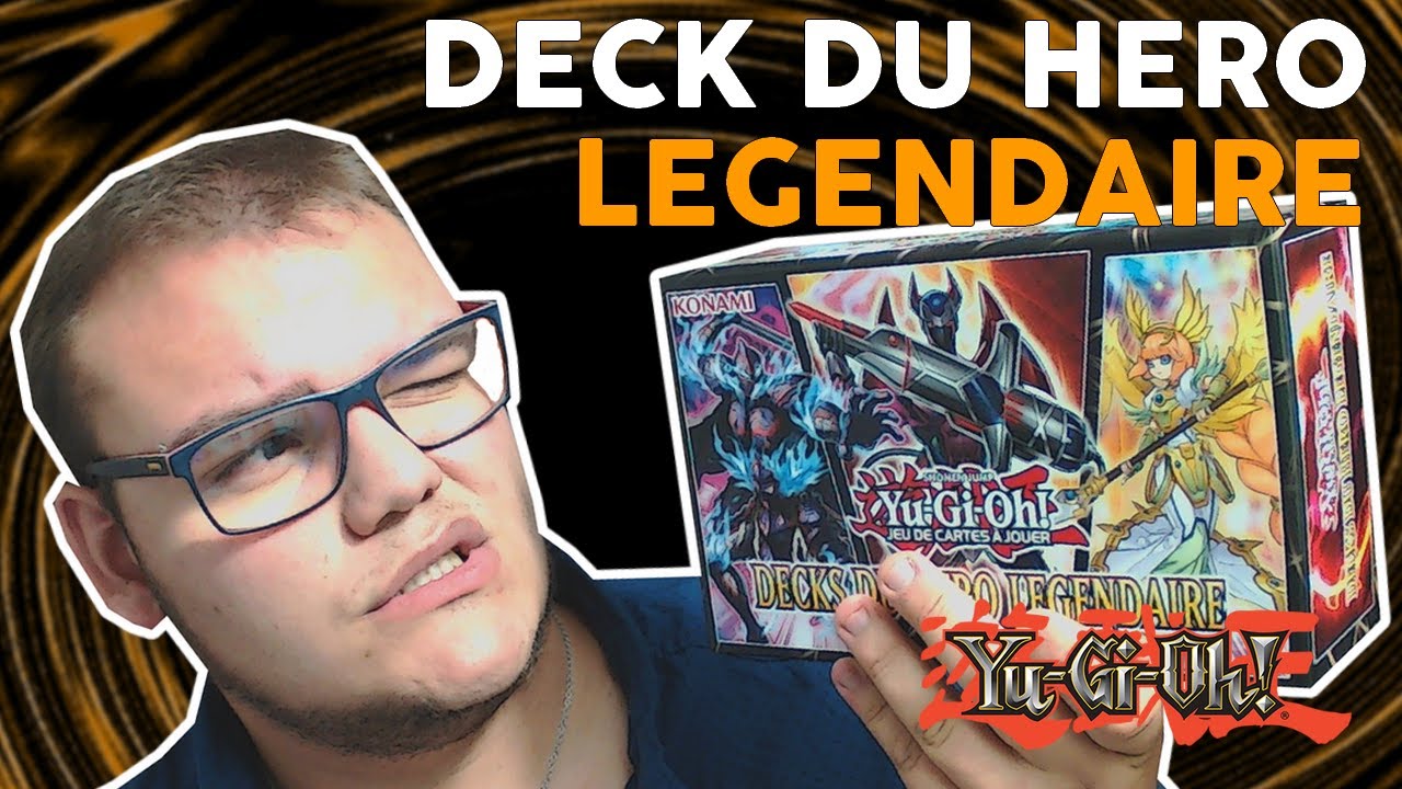 OUVERTURE COFFRET DECKS DU HERO LEGENDAIRE