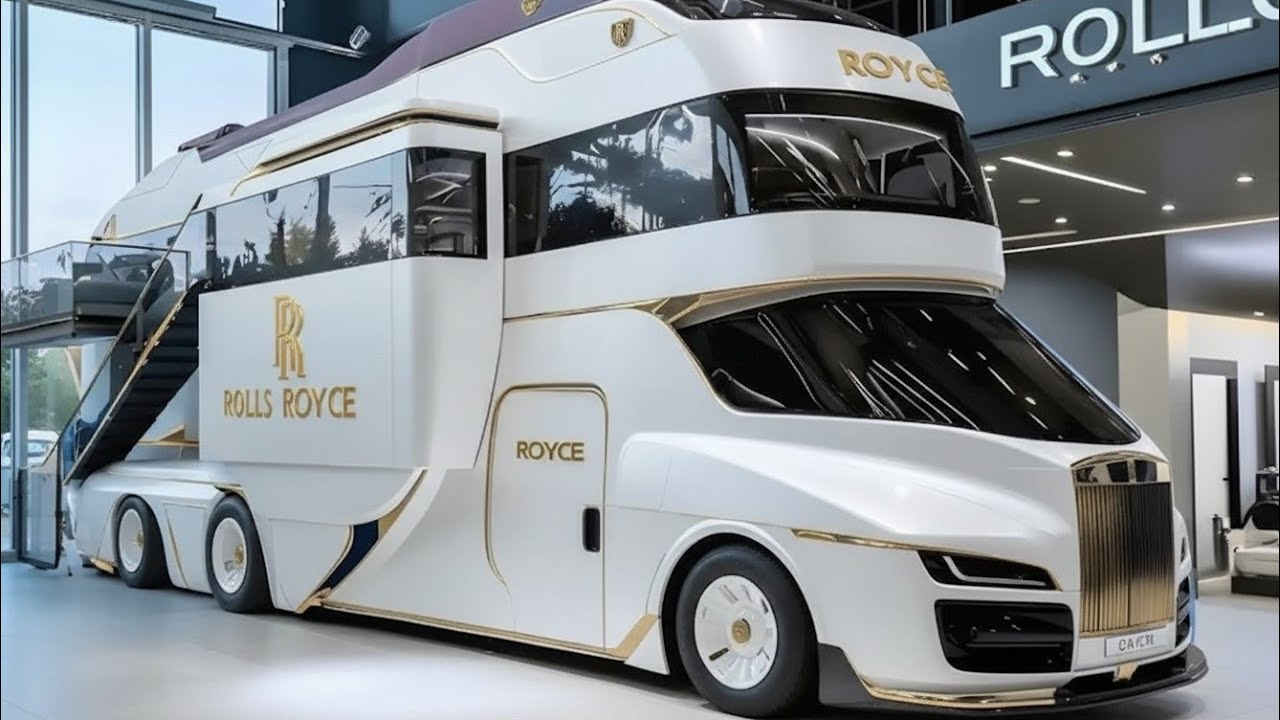 Автодом Rolls Royce 2026 года &ndash; самый роскошный дом на колесах в мире.