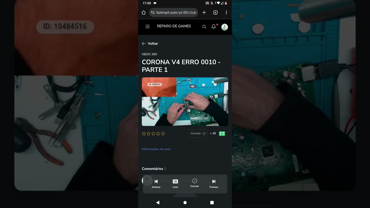 XBOX 360 CORONA V4 ERRO 0010 - PARTE 1