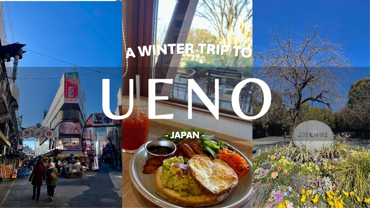 UENO | Tokyo, Travel, Walk, Japanese sweets, Park, AMEYOKO, YANAKA GINZA
