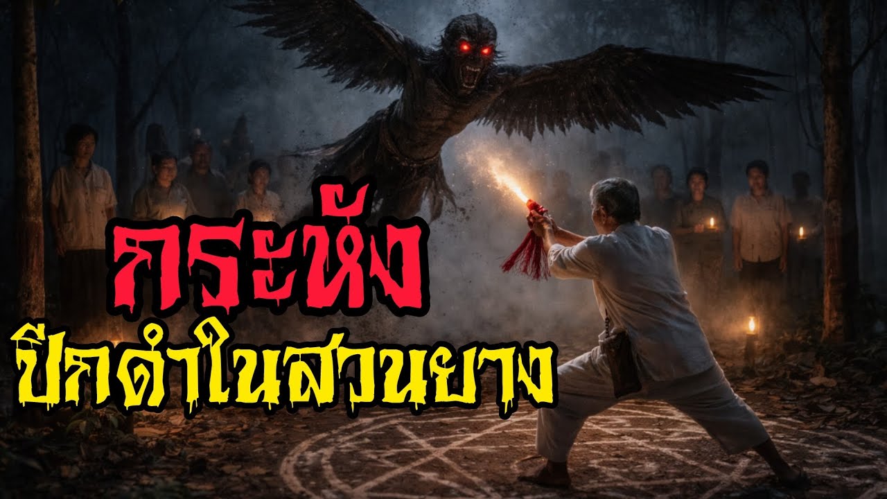 กระหัง ปีกดำในสวนยาง / วิทยุชุมชน