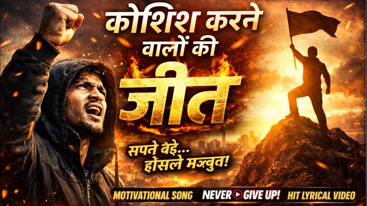 हार मत मानो | कोशिश करने वालों की जीत | Inspirational Hindi Song