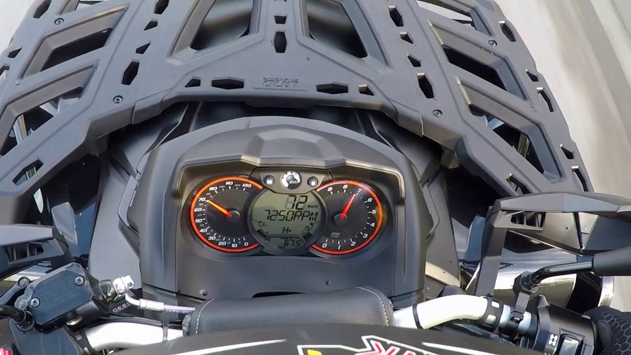 2017 Can Am Outlander Triple Black 1000R MAX XT-P Acceleration 0-100 km/h