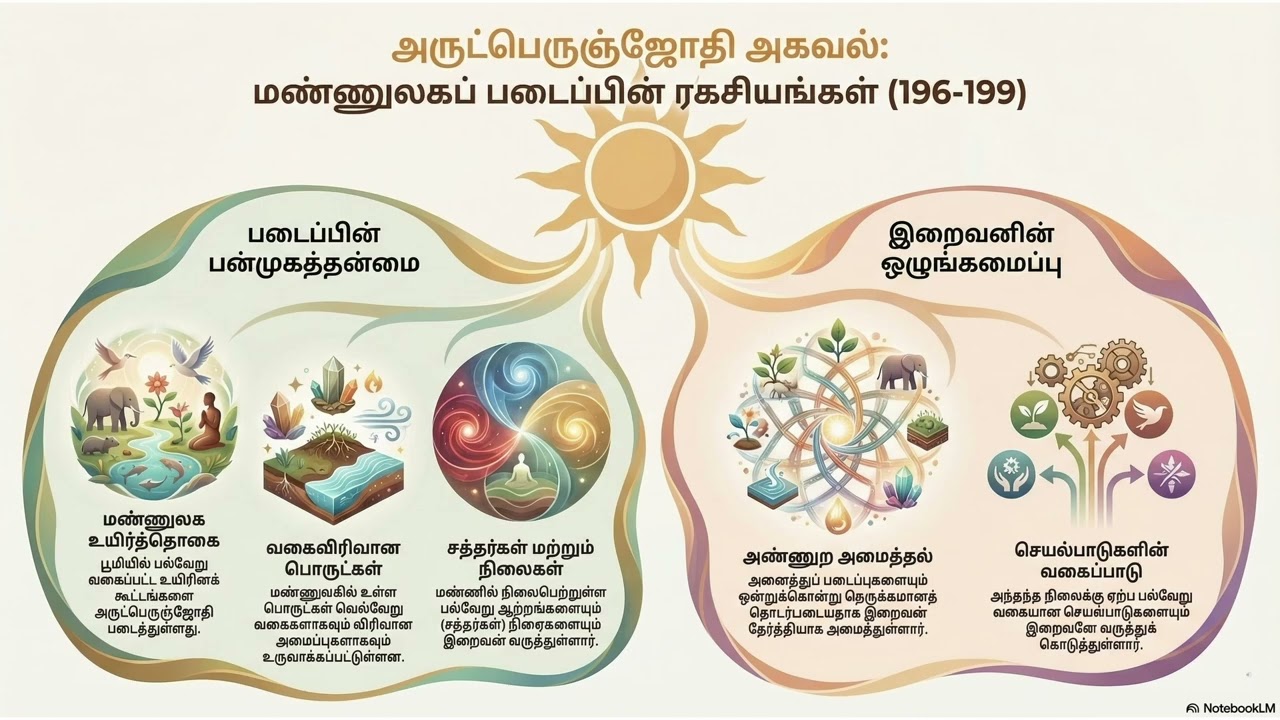 அருட்பெருஞ்ஜோதி அகவலில் ஒளிர்ந்த ரகசியத் தத்துவப் படிக்கட்டுகள்: 196  --  199