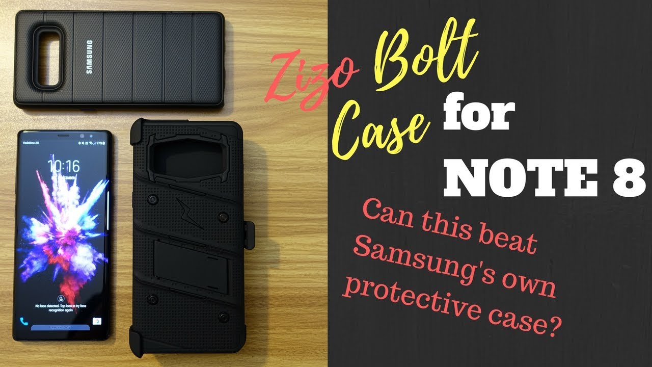 ZIZO BOLT for NOTE 8: Better than Samsung's own?