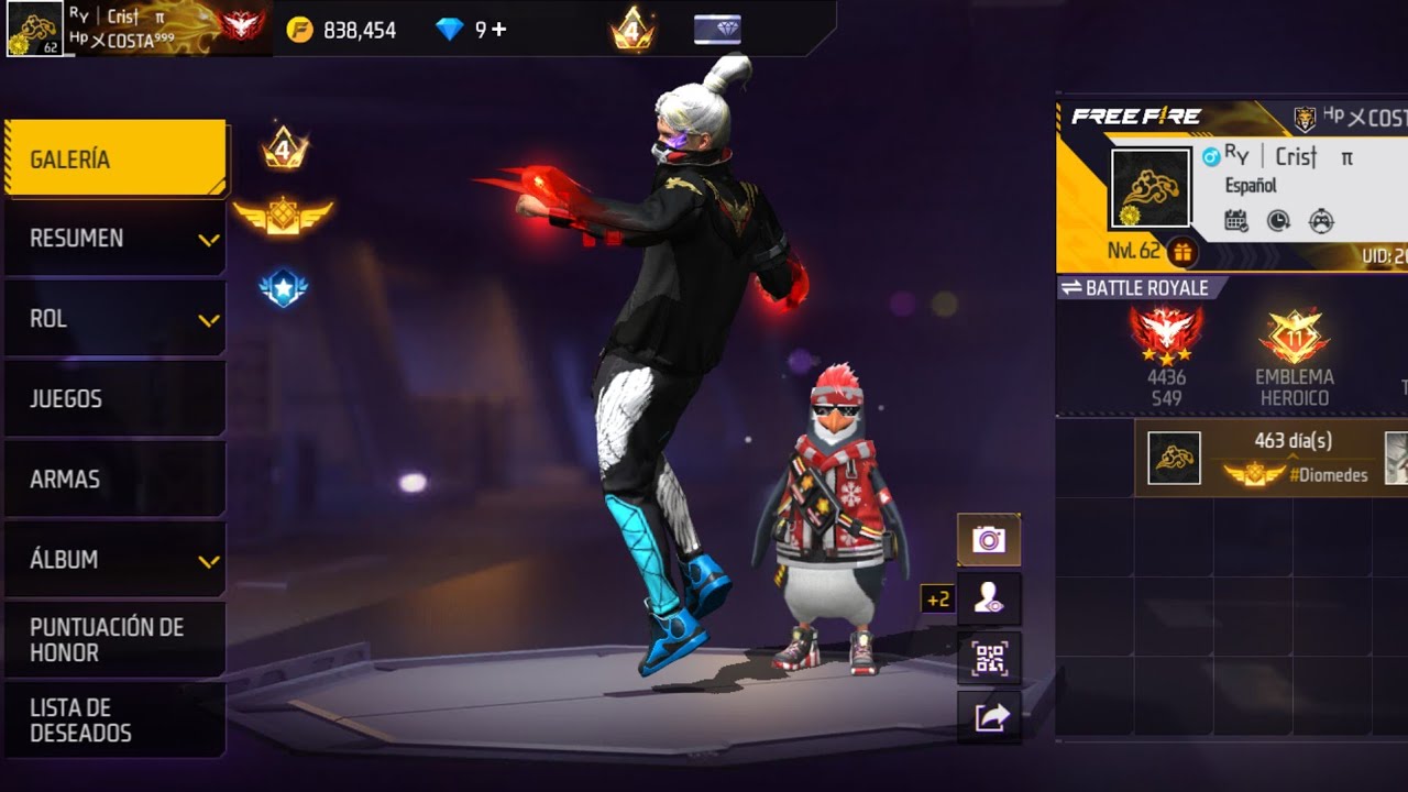 Lleguén mi gente,tratando de llegar a maestro en Decla por primera vez (free fire)❤️
