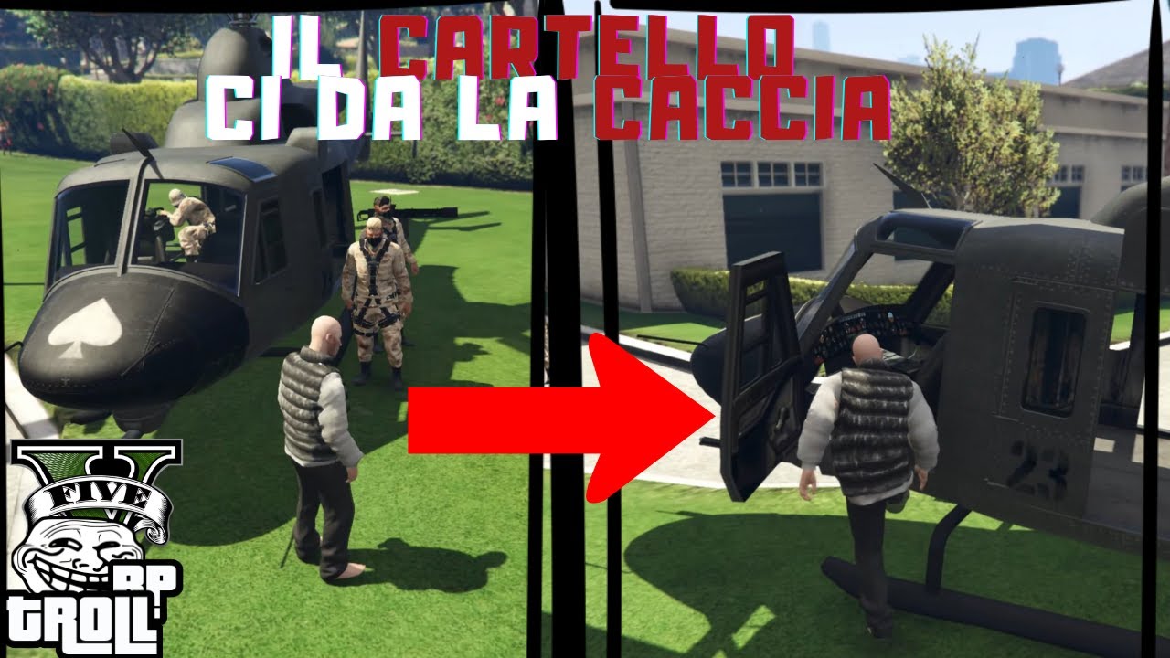 il CARTELLO ci da la CACCIA su GTA RP