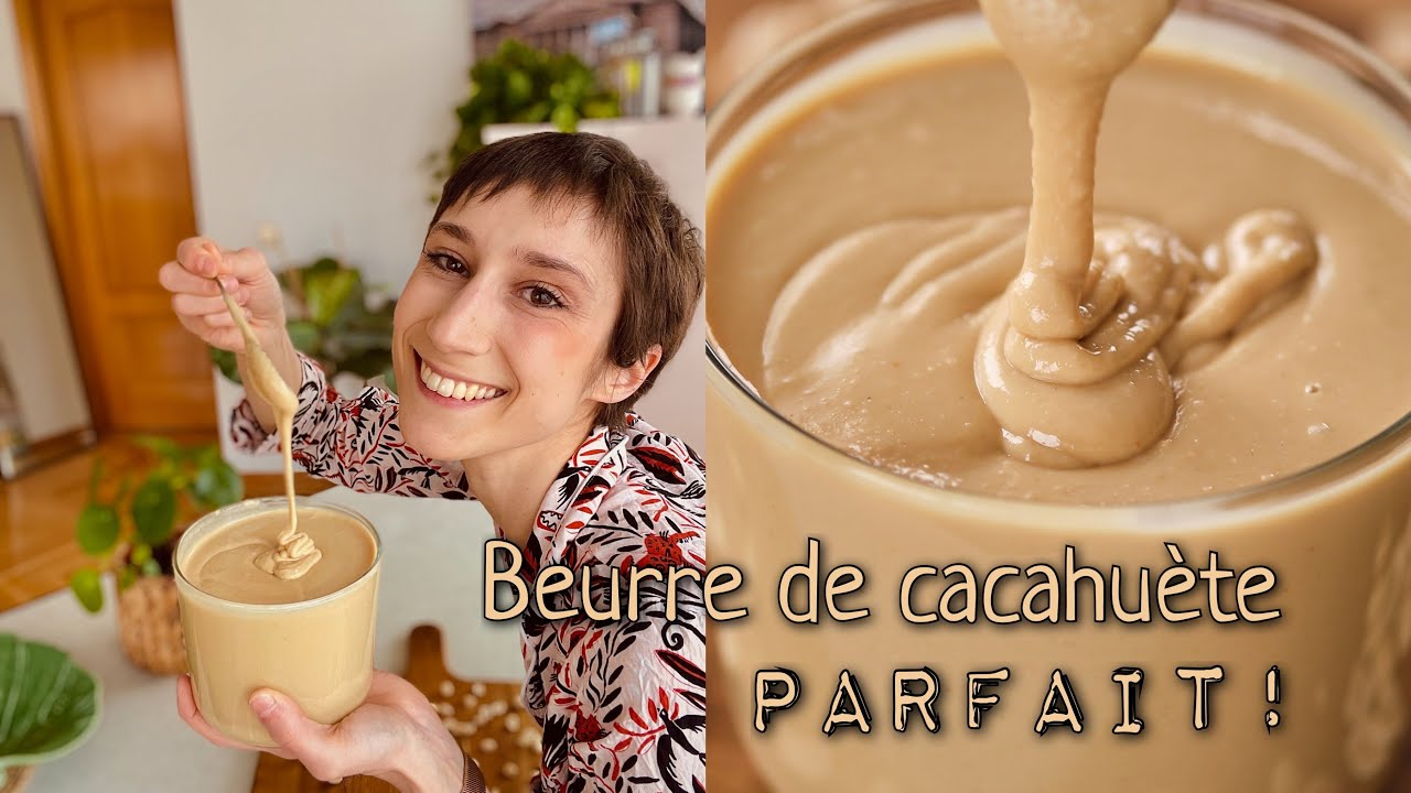 Mon beurre de cacahuète parfait! (avec ou sans Thermomix)